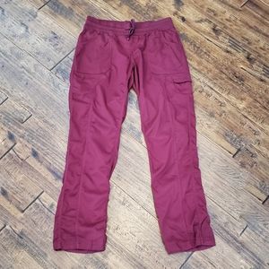 The North Face | burgundy sweatpants